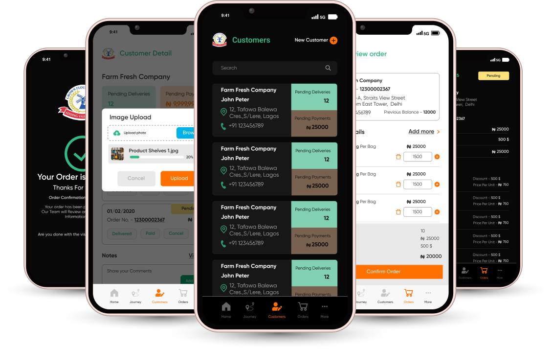 Olam - Mobile Application Design