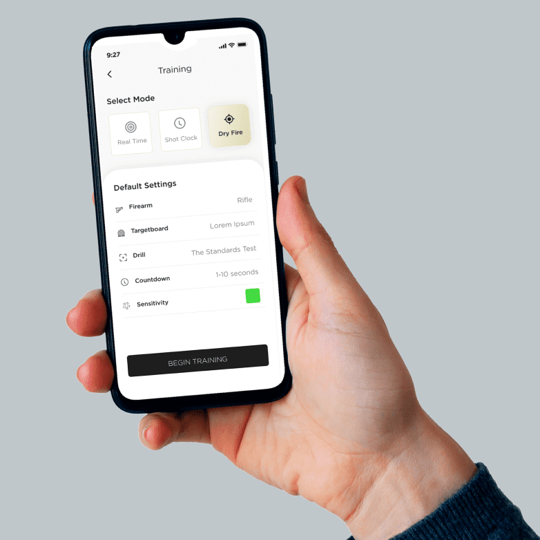 Mobile App Development for Shooting Training