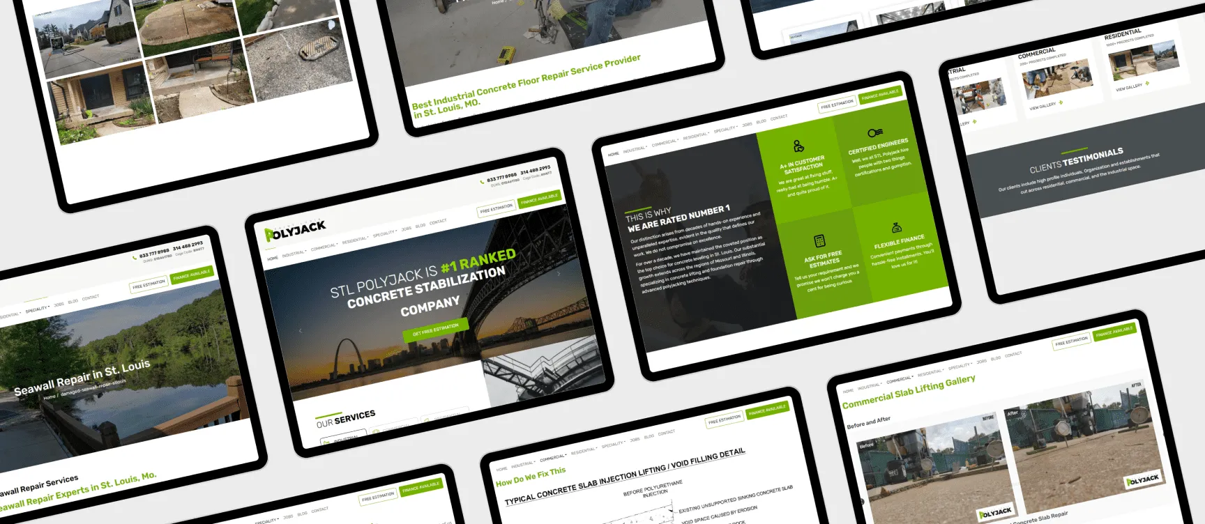 STL Polyjack Web Design