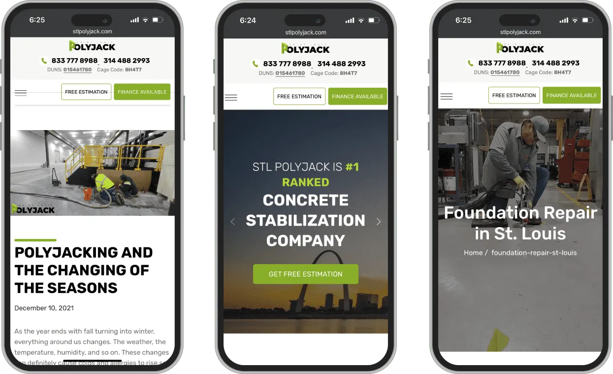 STL Polyjack  - Best Concrete Leveling Company